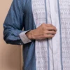 Bentalaya Long Shirt Men Moon Fox