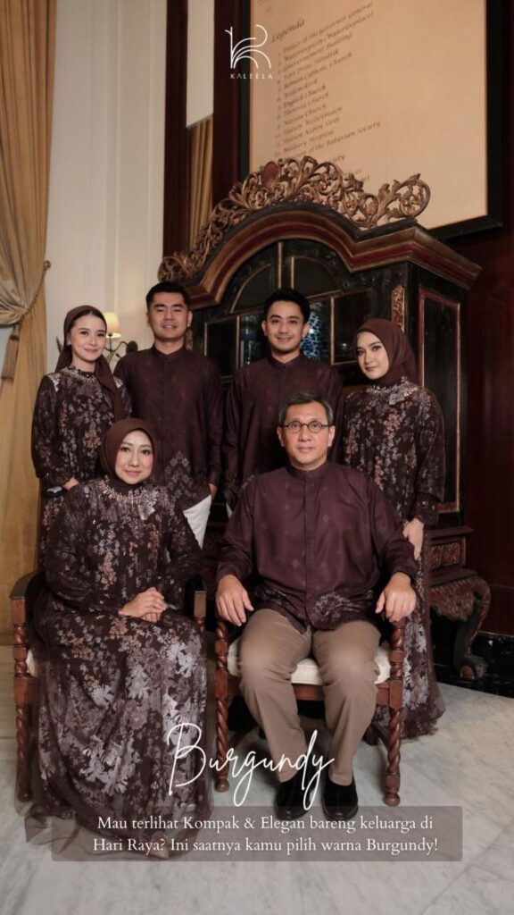Set Family Kaleela Burgundy