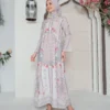 Raudhah Dress in Whisper Grey