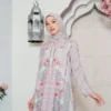 Raudhah Dress in Whisper Grey