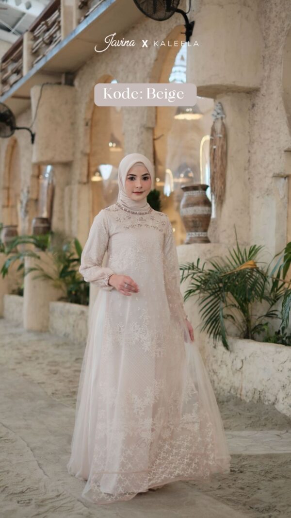 Mecca Embroidery luxury dress Javina X Kaleela.id🤍