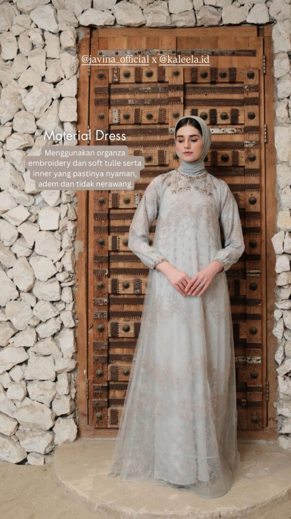 Mecca Embroidery luxury dress Javina X Kaleela.id🤍
